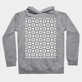 Simple Square Pattern Hoodie